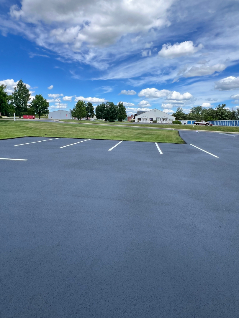 Parking Lot Crack Sealing Saves Lebanon PA Bank