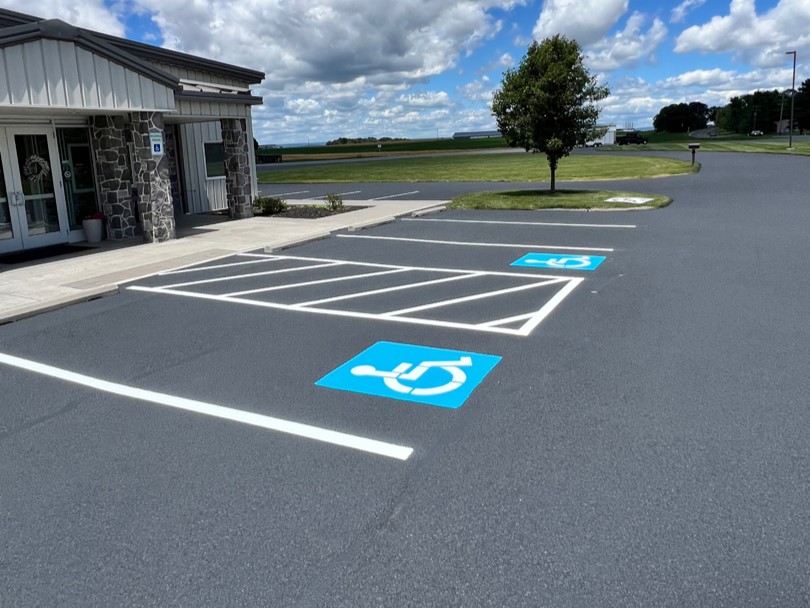 Parking Lot Repair for Hershey Farms in Lebanon PA