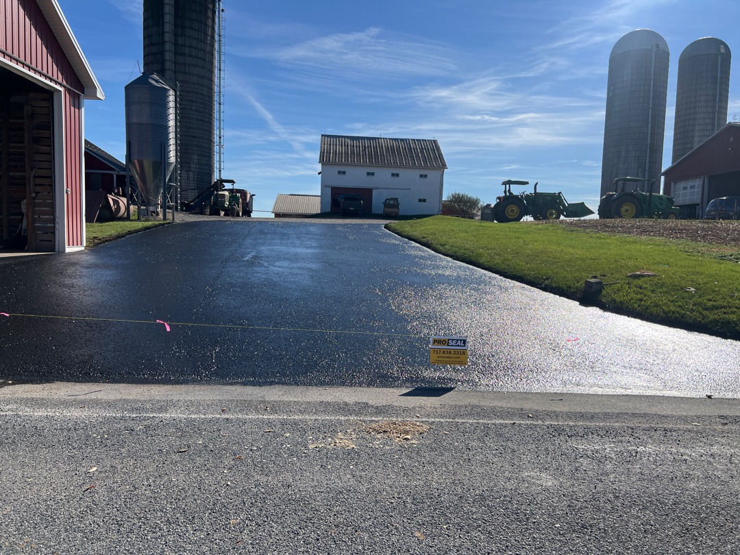 Parking Lot Sealcoating Revitalizes Gerhart Financial Services in Lebanon, PA