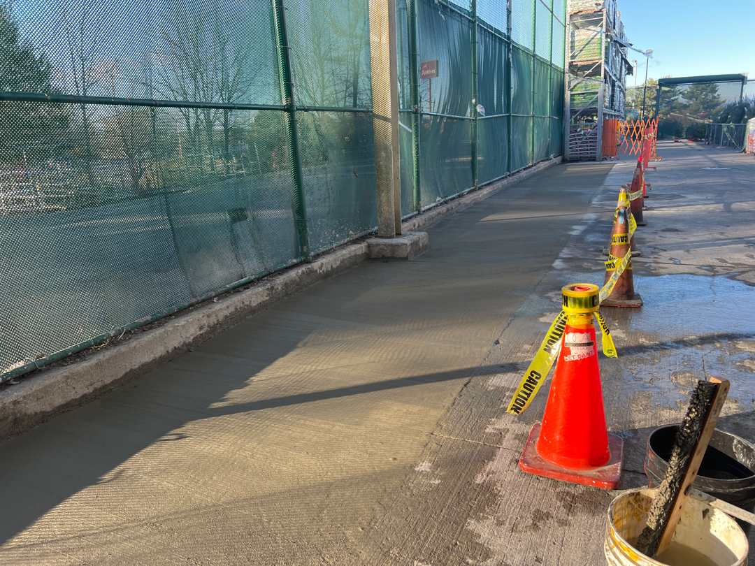 Commercial Concrete Repair Completed in Bethlehem, PA for 432 sq. ft. Walkway