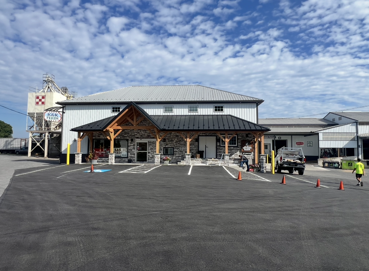 A Fresh Look and Safer Flow for K&K Feed Mill in Richland, PA